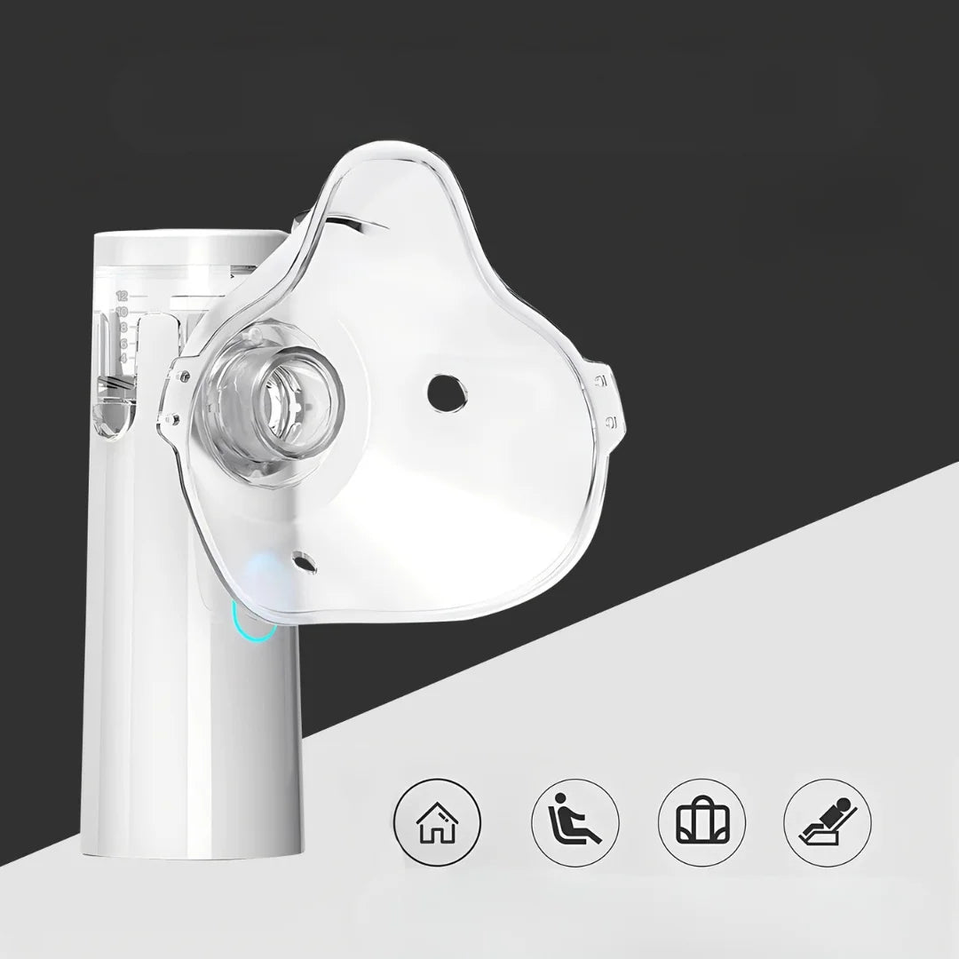 AeroMist™ – Nebulizador Portátil de Malla Silenciosa